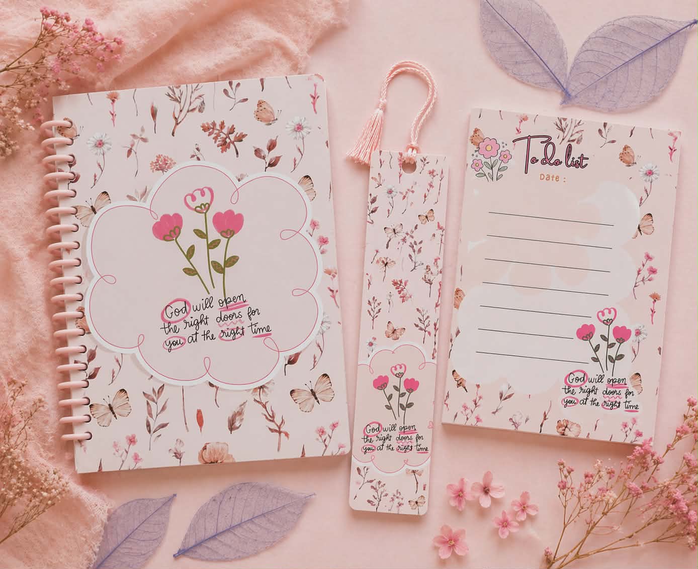 God’s Timing Devotional Notebook Bundle 2 | Set A - Freebies