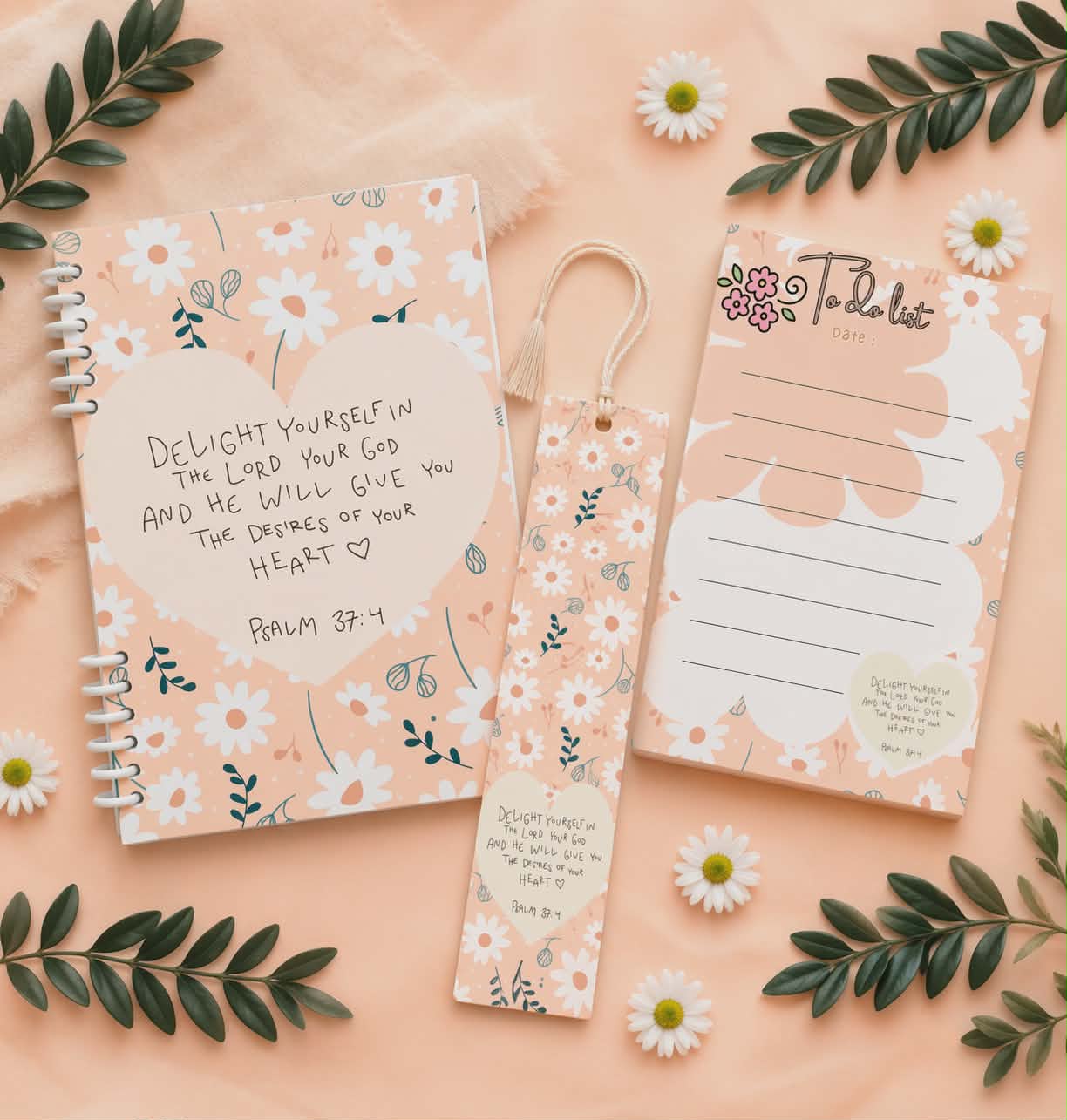 Psalm 37:4 Devotional Notebook Bundle 3 | Set A - Freebies