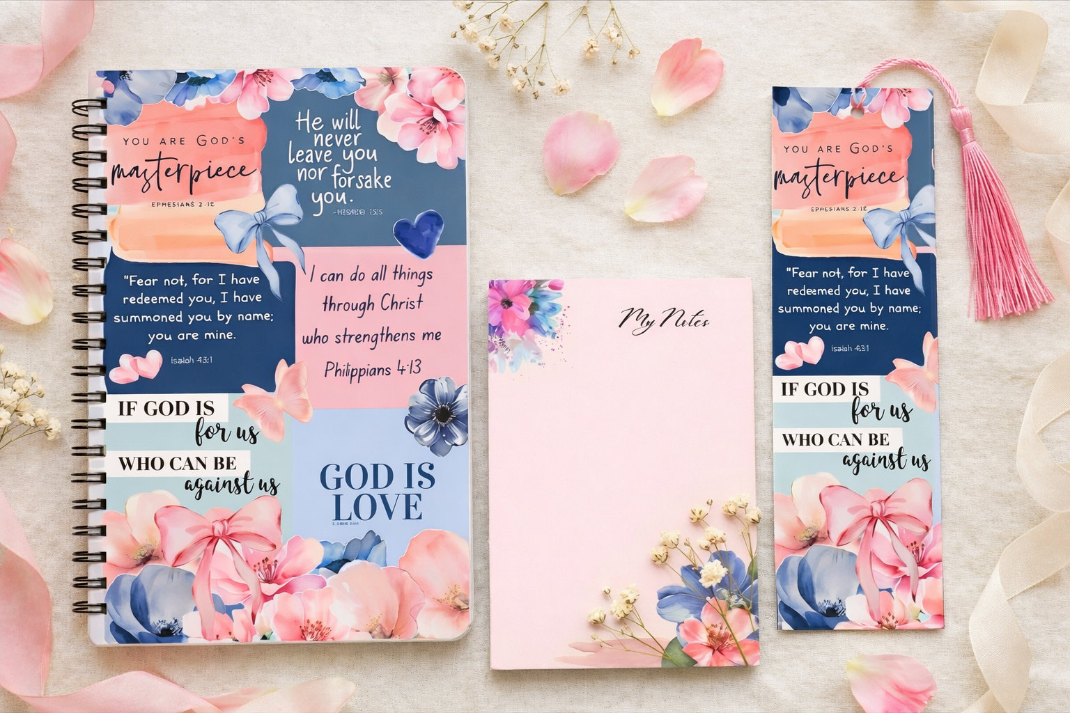 Mother’s Day Devotional Notebook Bundle with Surprise Freebies | Gift Set  
